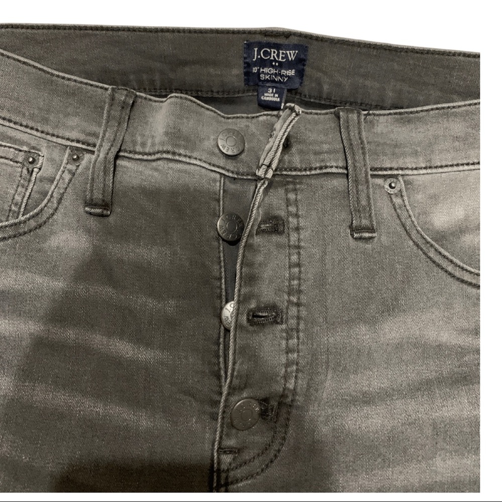 JCREW 10” High Rise 31 Skinny - Picture 3 of 3